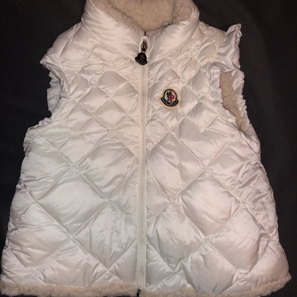 Moncler Vest Size 18-24 Months.